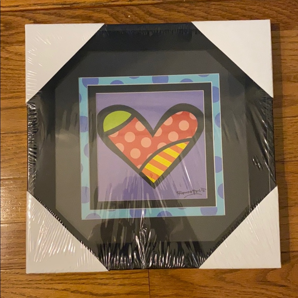 Colorful Heart Wall Art Decor